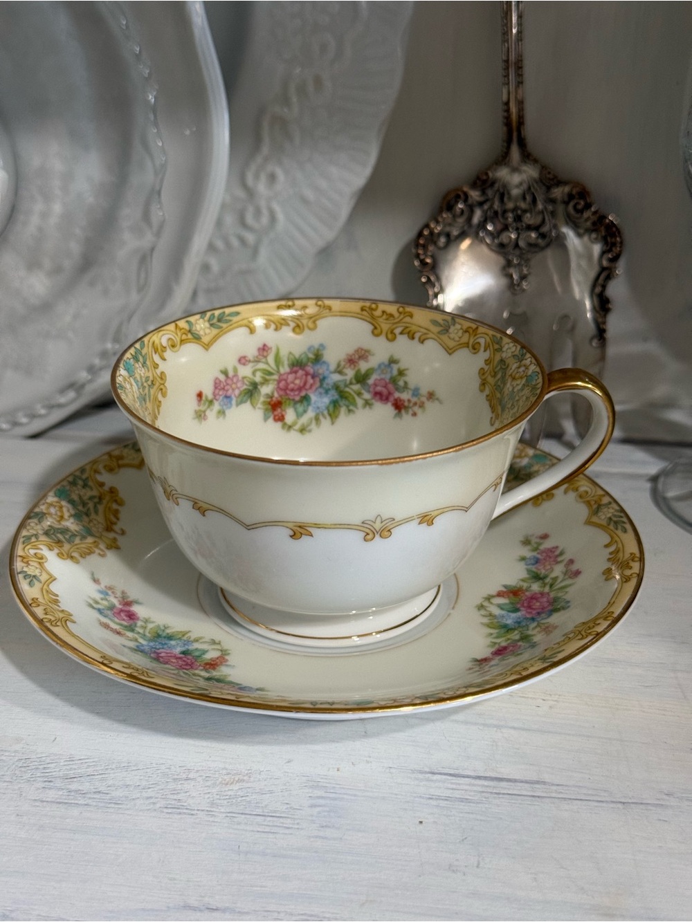 Noritake China Japan tea cups set - Picture 6 of 7